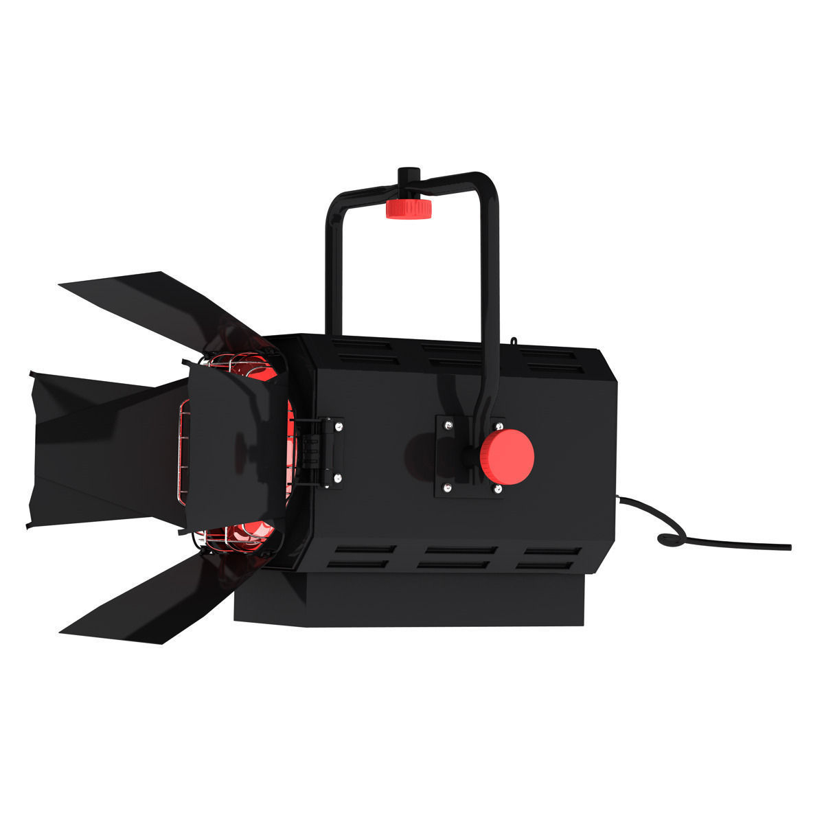 Studio Light Gobo filter 3D model_8