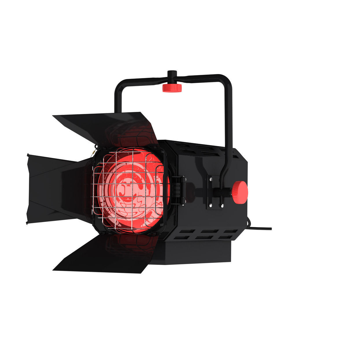 Studio Light Gobo filter 3D model_9