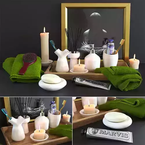 bath accessories set1
