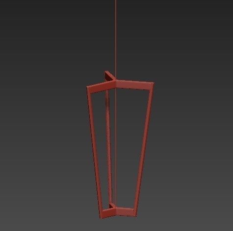 Tube Chandelier By Michael Anastassiades 3D model_4