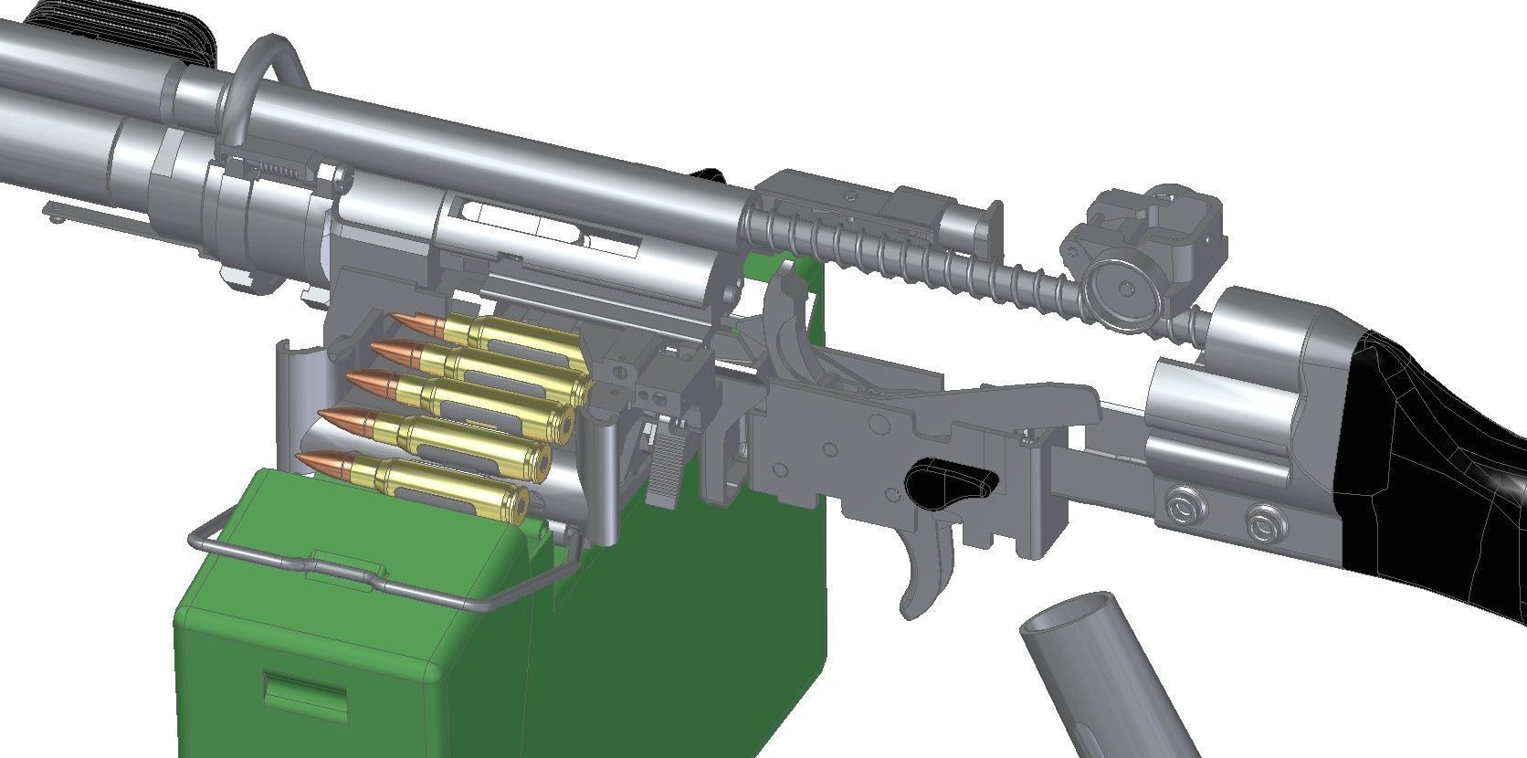 HK21E machine gun 3D model_17