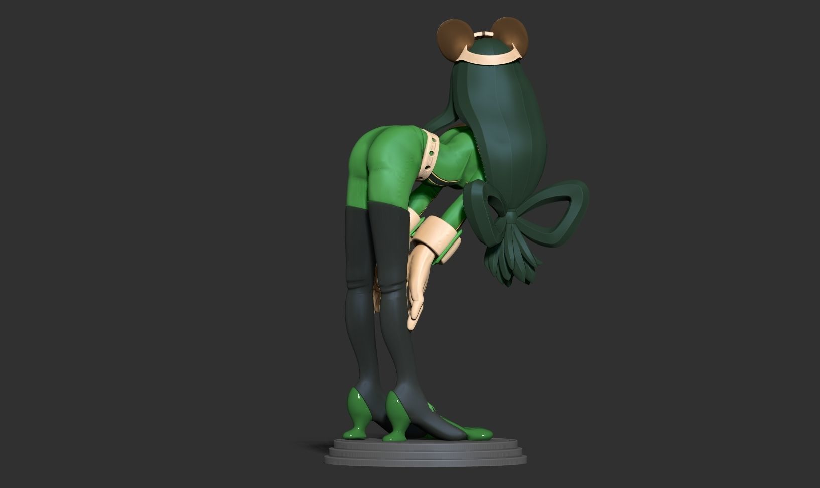 Tsuyu Asui 3D print model_9
