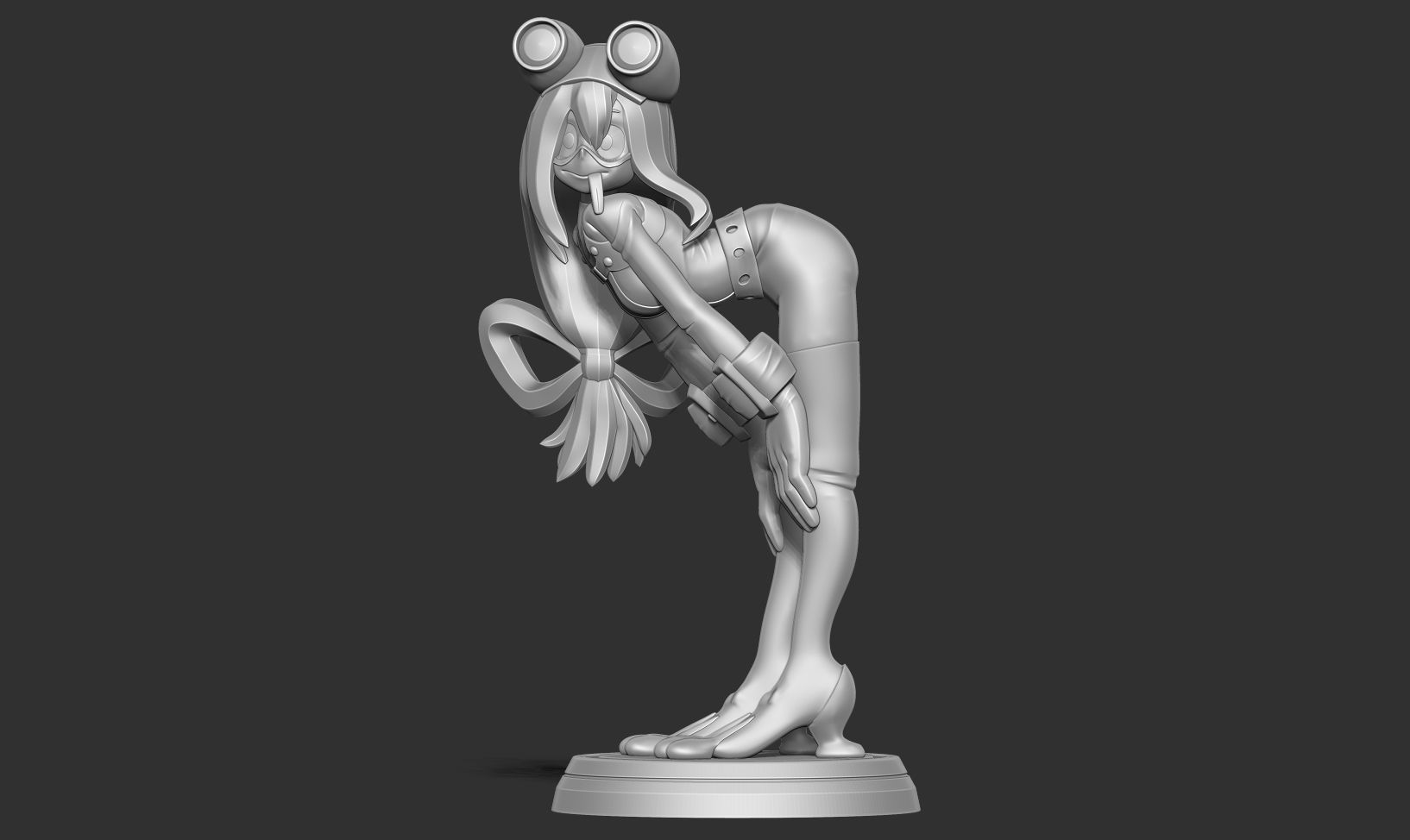 Tsuyu Asui 3D print model_11