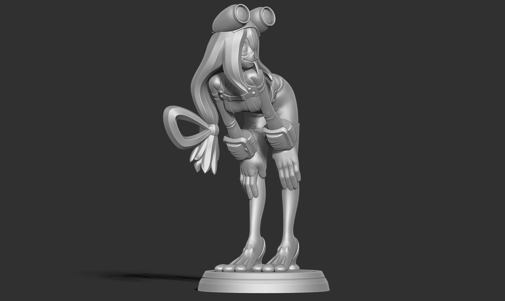 Tsuyu Asui 3D print model_14