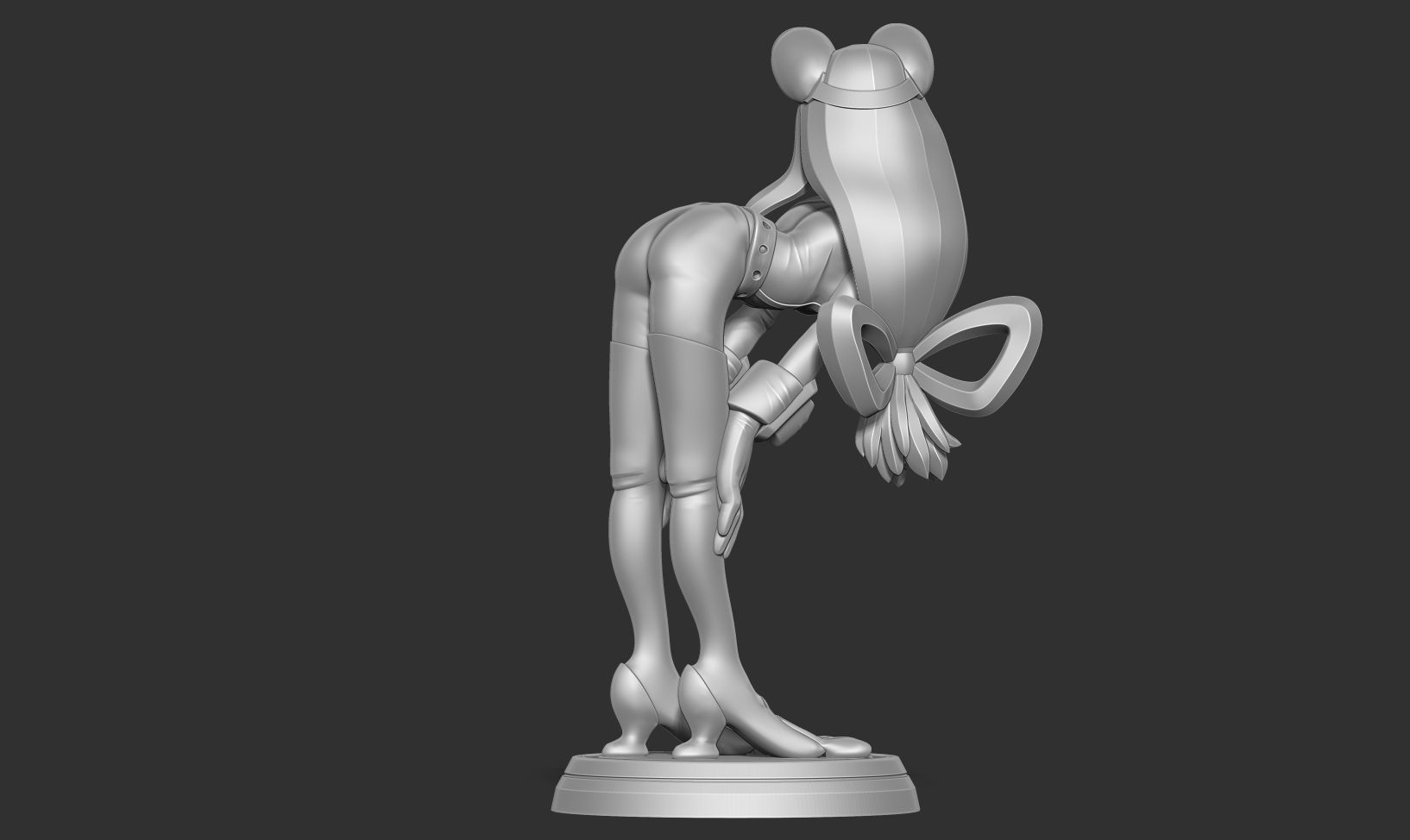 Tsuyu Asui 3D print model_7