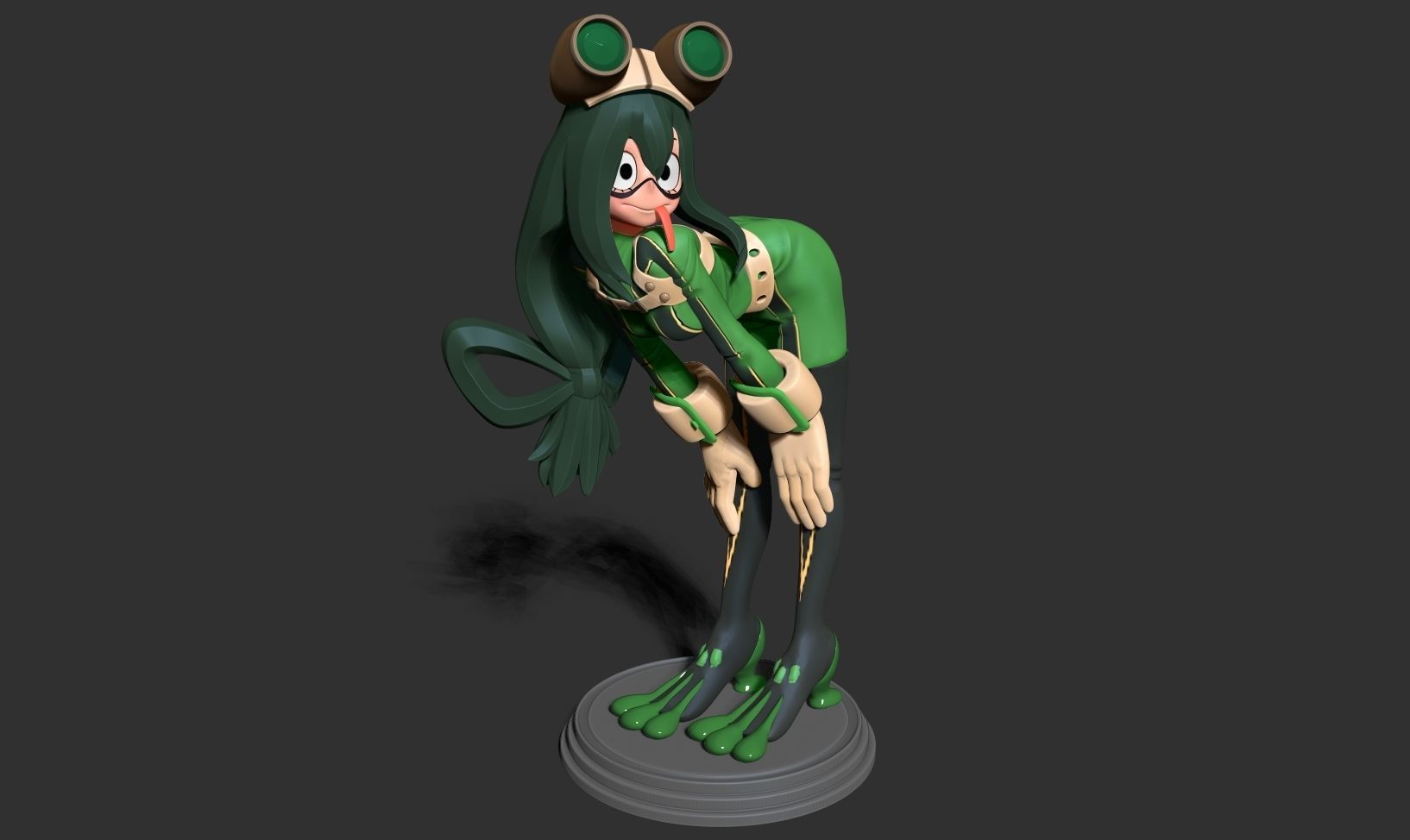 Tsuyu Asui 3D print model_17