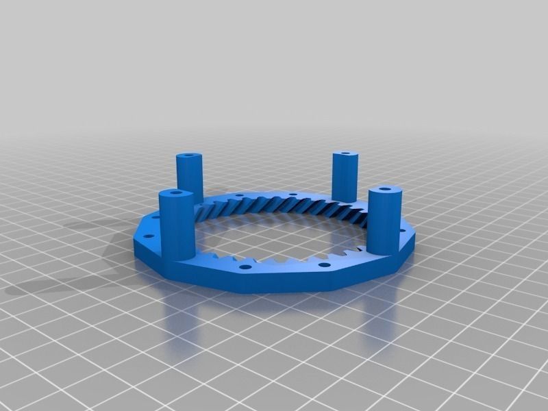 Extruder motor planetary gearbox Free 3D print model_5