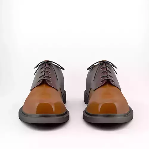 3d Model Of Formal Shoe