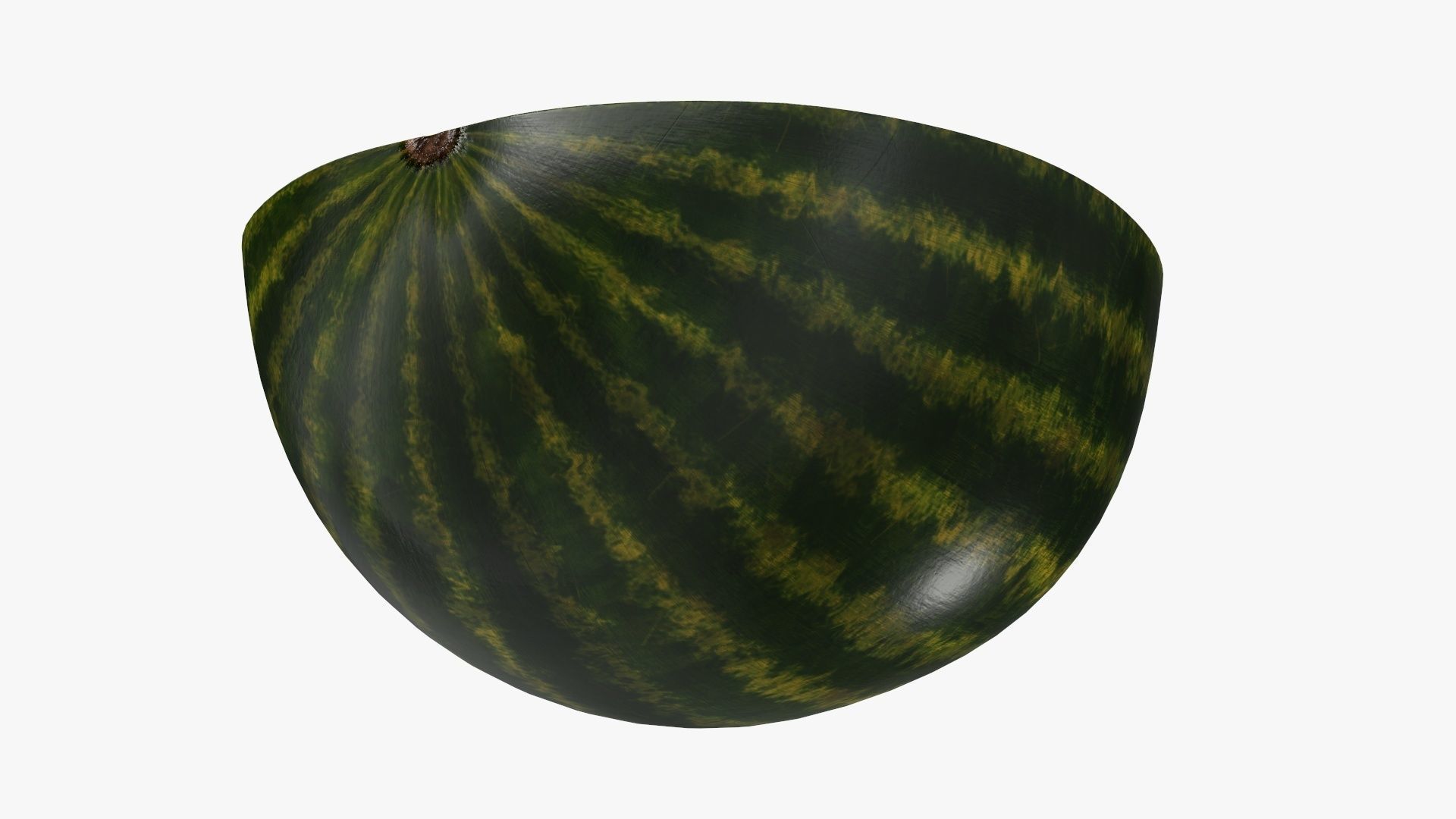 Half of a watermelon 3D model_4