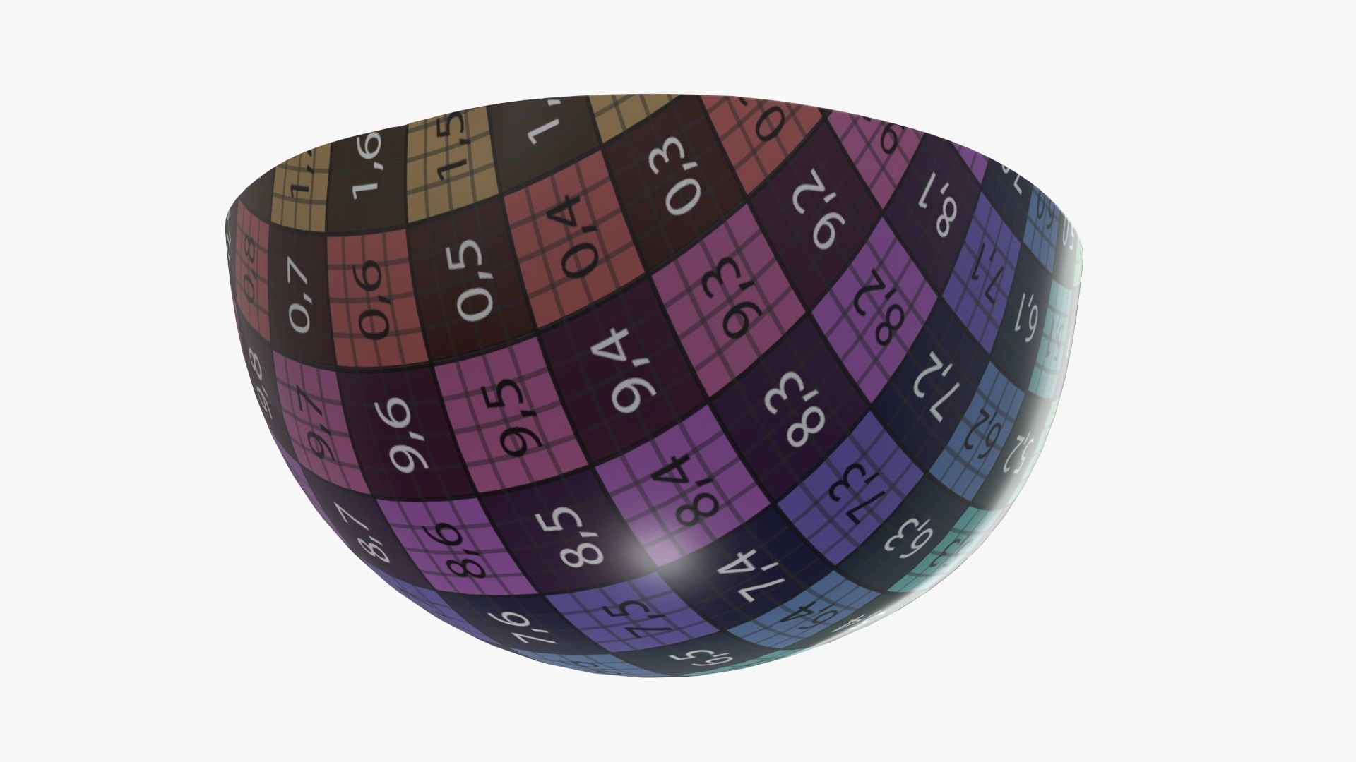 Half of a watermelon 3D model_14