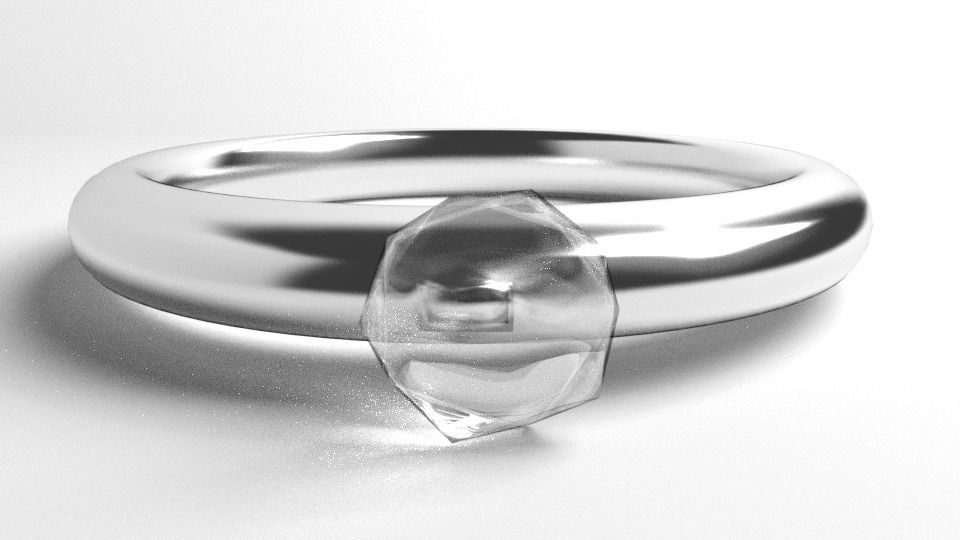Ring Silver 2 3D model_1