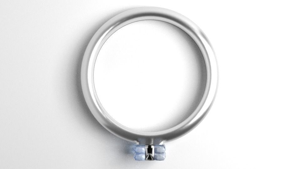 Ring Silver 3 3D model_2