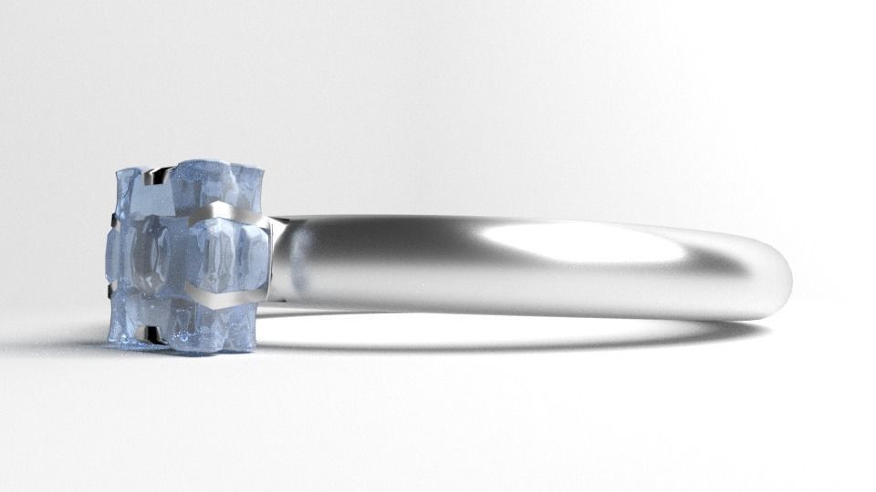 Ring Silver 3 3D model_3