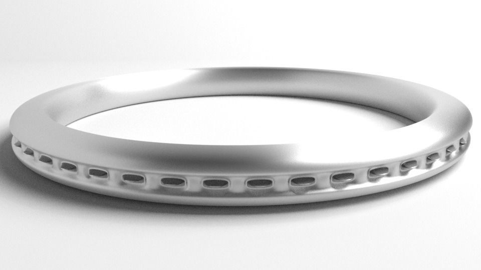 Ring Silver 4 3D model_1