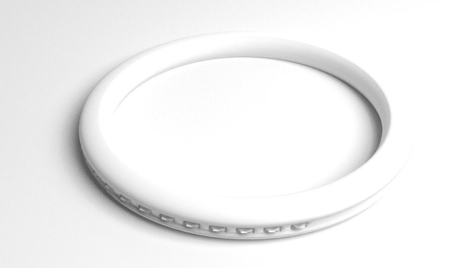 Ring Silver 4 3D model_4