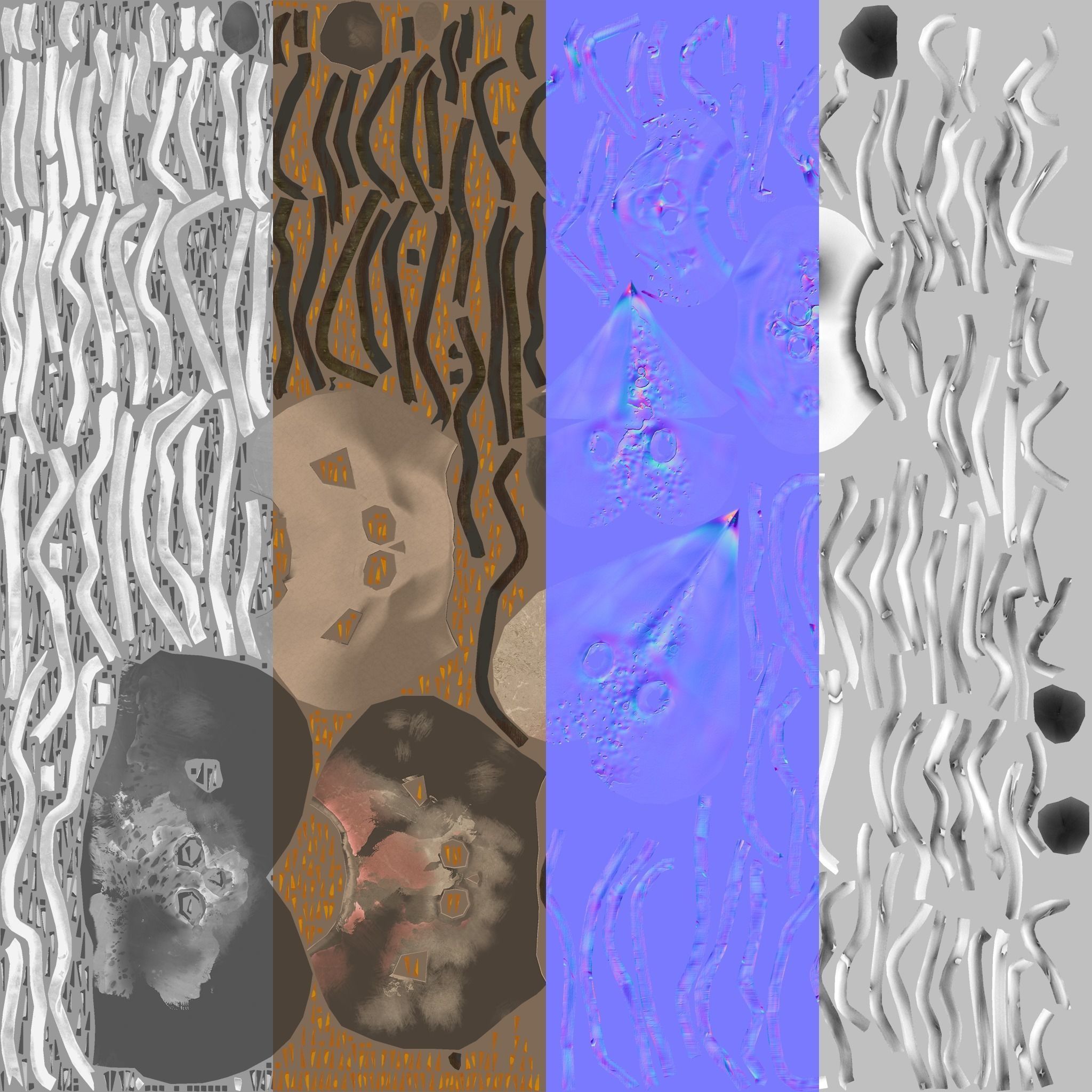 Dragon head Low-poly 3D model_17