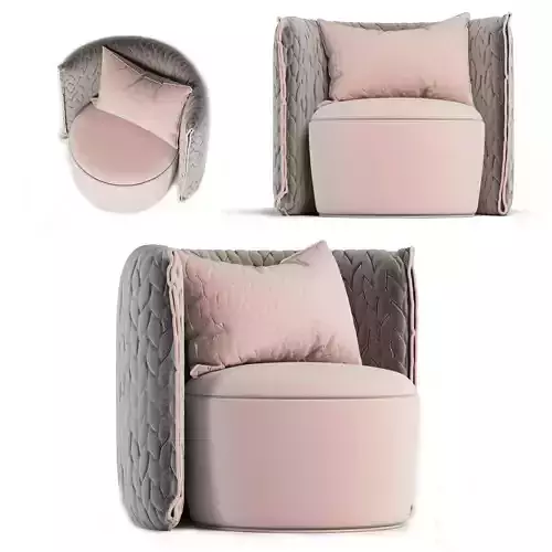 armchair baxter 3D model