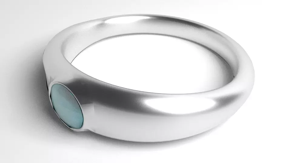 Ring Silver 5 3D model_0