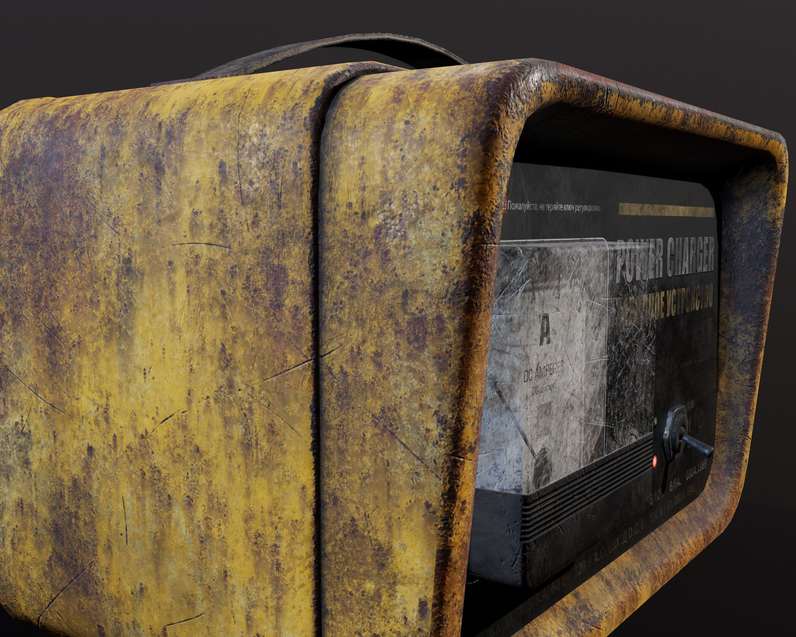 Power Charger - rc - PBR Low-poly 3D model_26