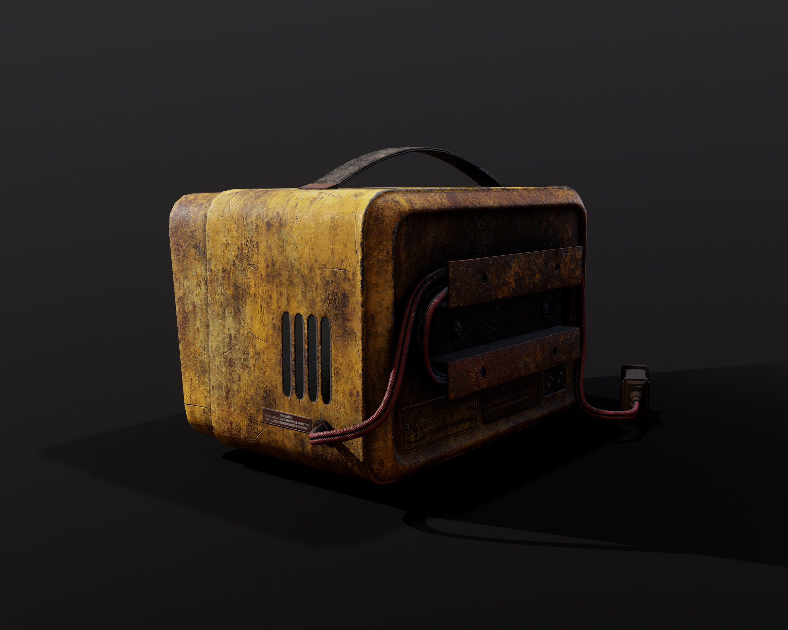 Power Charger - rc - PBR Low-poly 3D model_17