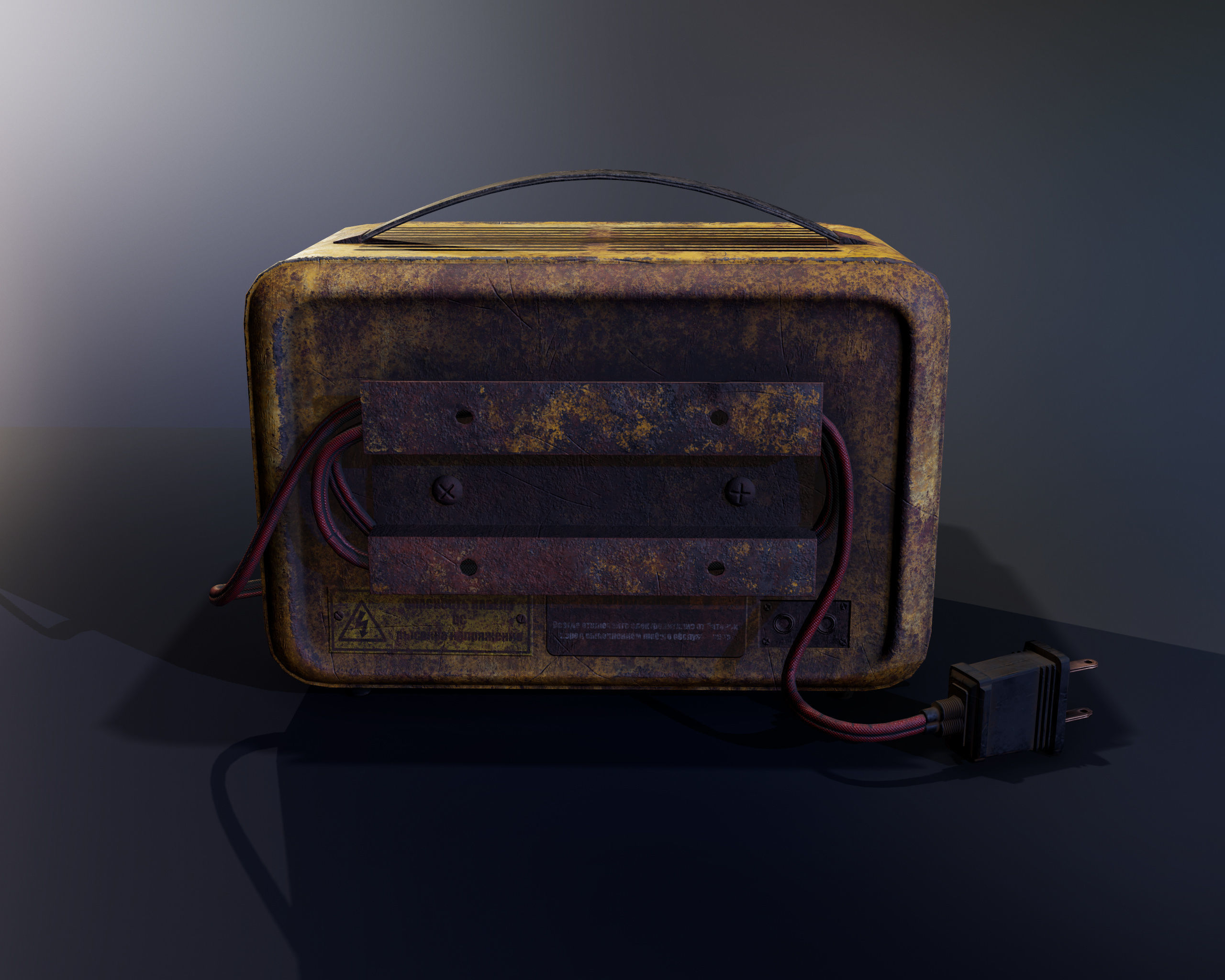 Power Charger - rc - PBR Low-poly 3D model_4