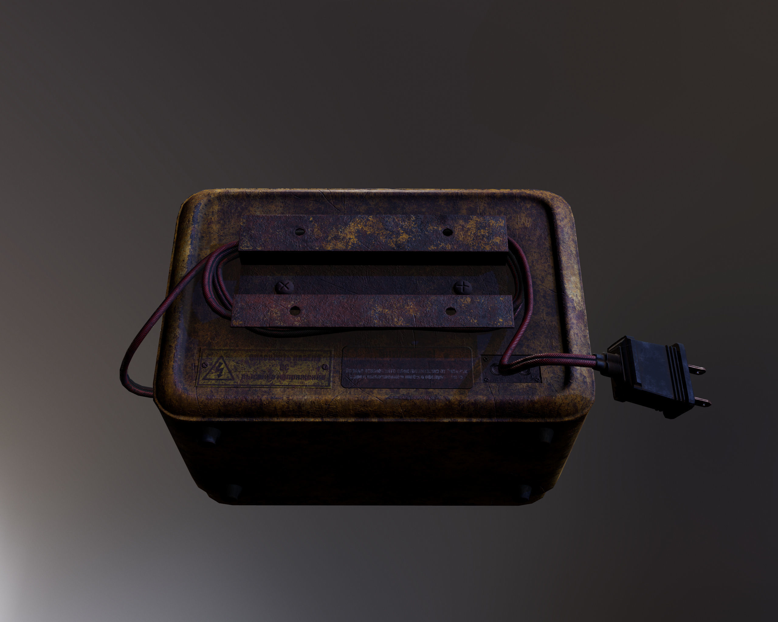 Power Charger - rc - PBR Low-poly 3D model_5
