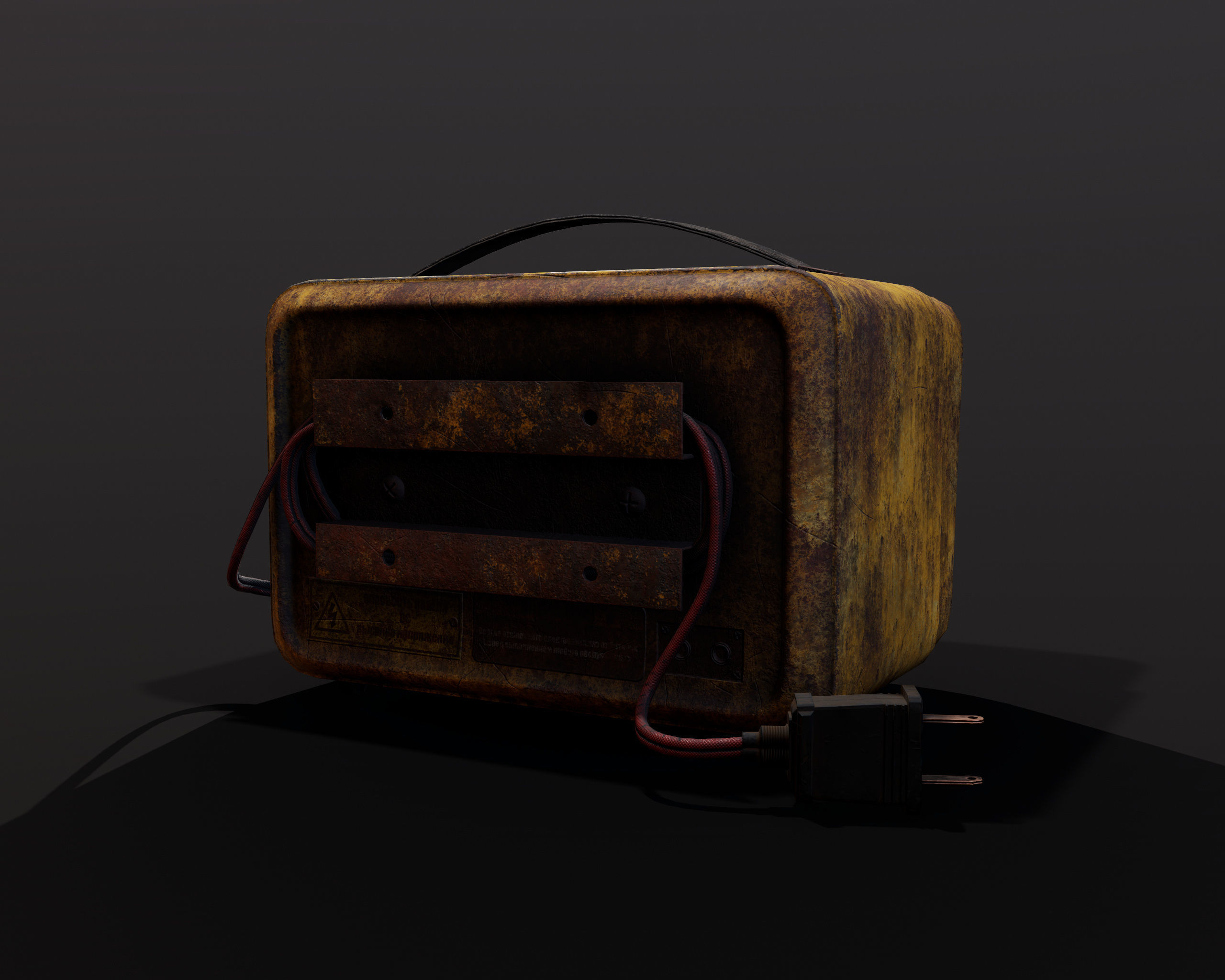 Power Charger - rc - PBR Low-poly 3D model_14