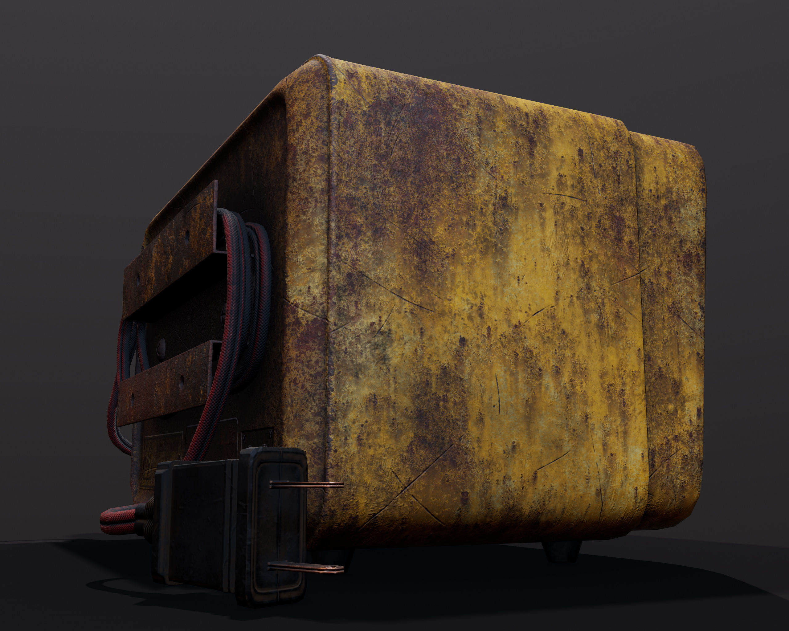 Power Charger - rc - PBR Low-poly 3D model_22