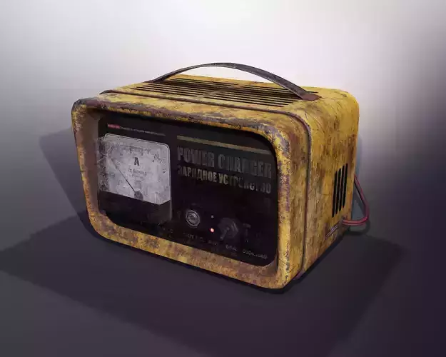 Power Charger - rc - PBR Low-poly 3D model