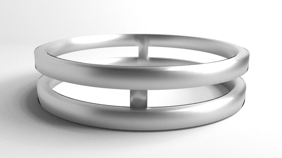 Ring Silver 9 3D model_1