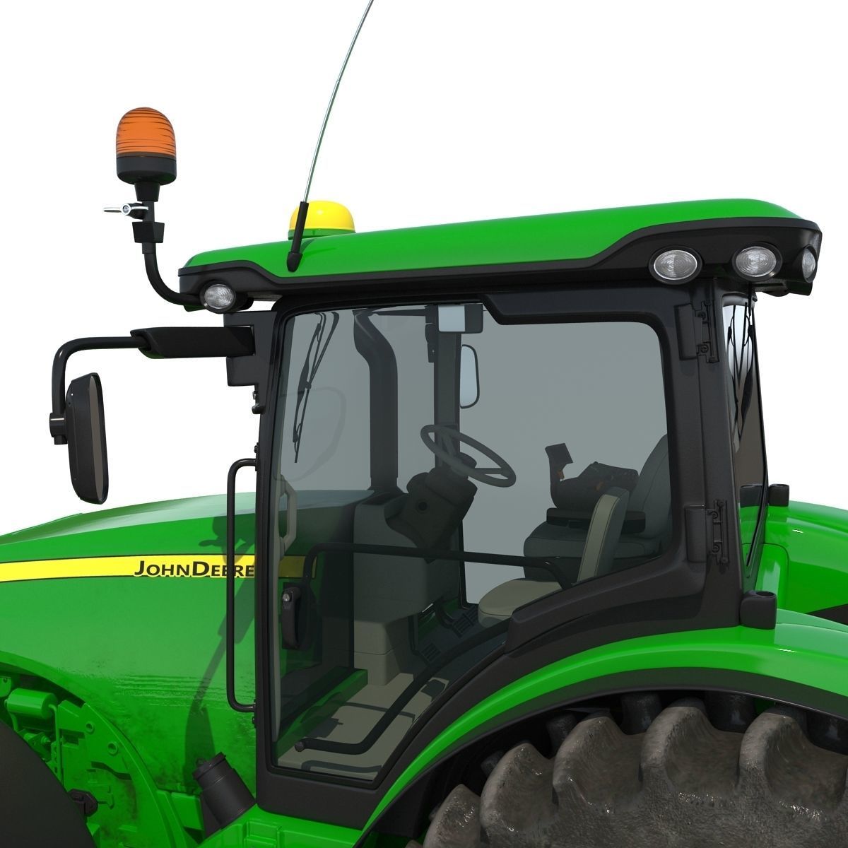 Tractor John Deere 8335R 3D model_6