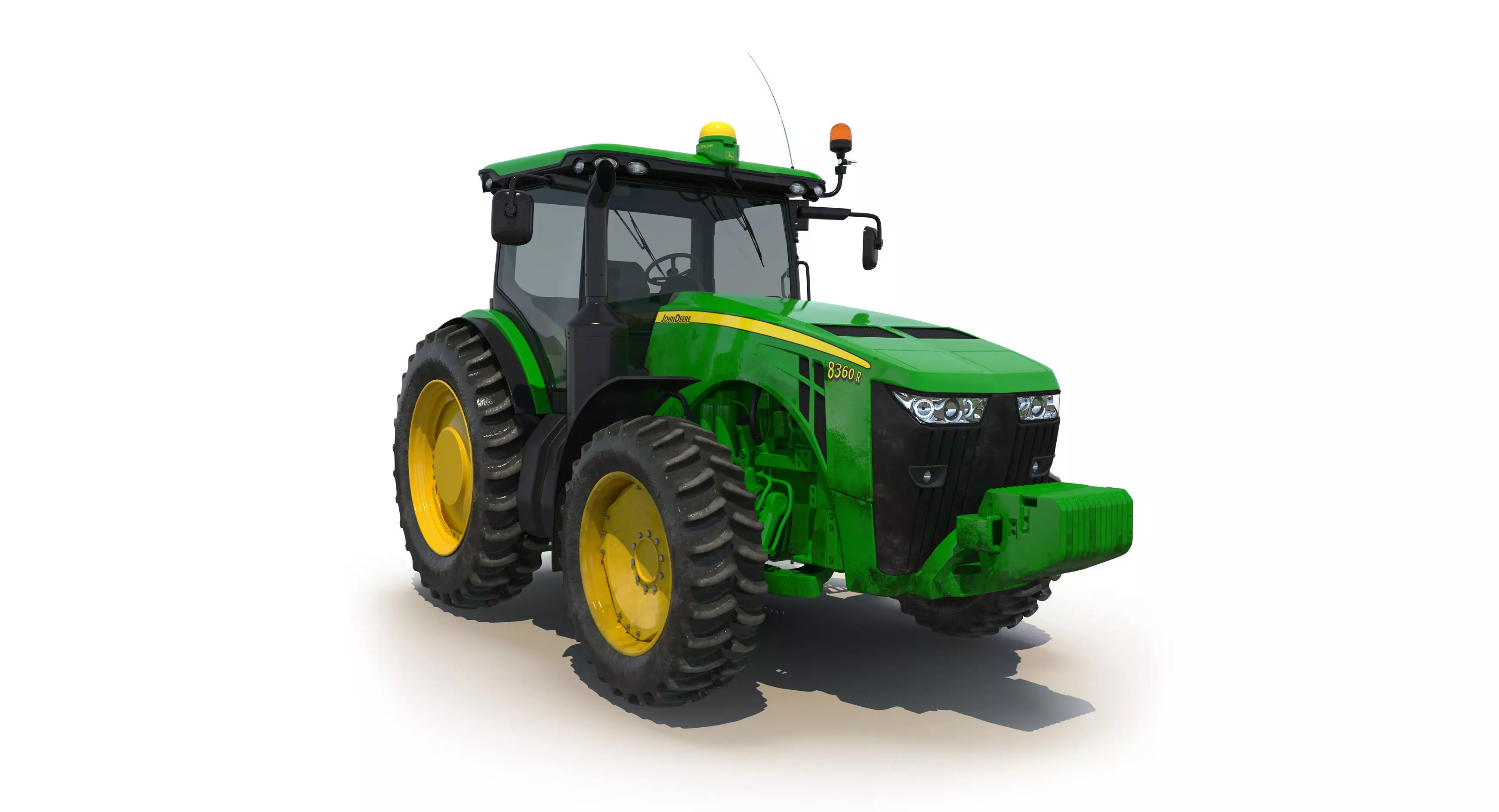 Tractor John Deere 8335R 3D model_0