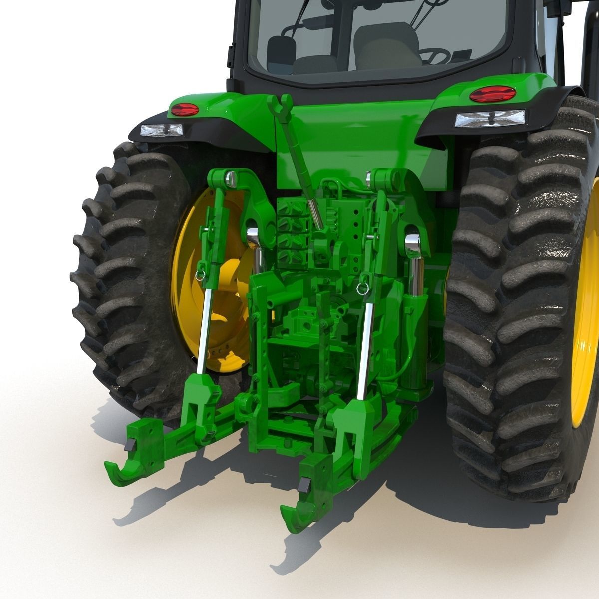 Tractor John Deere 8335R 3D model_8