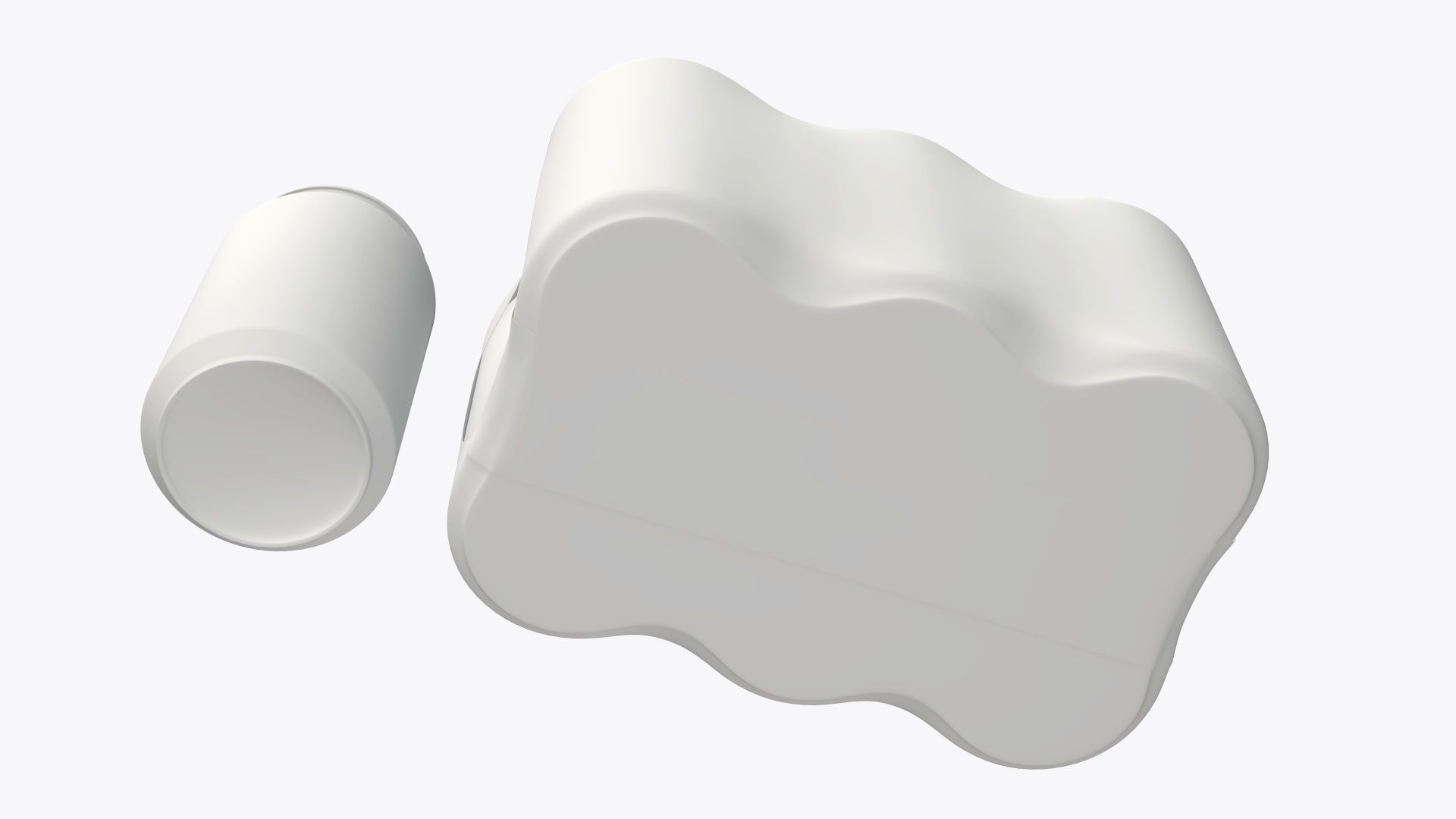 Packaging for 330ml six standard beverage soda beer cans 3D model_8