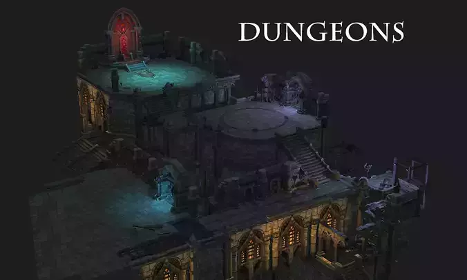 dungeons castle alcazar barbacan