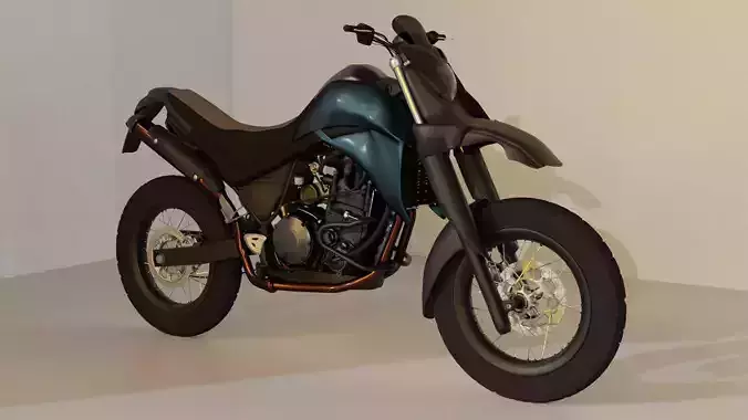 Motorcycle Yamaha 660r