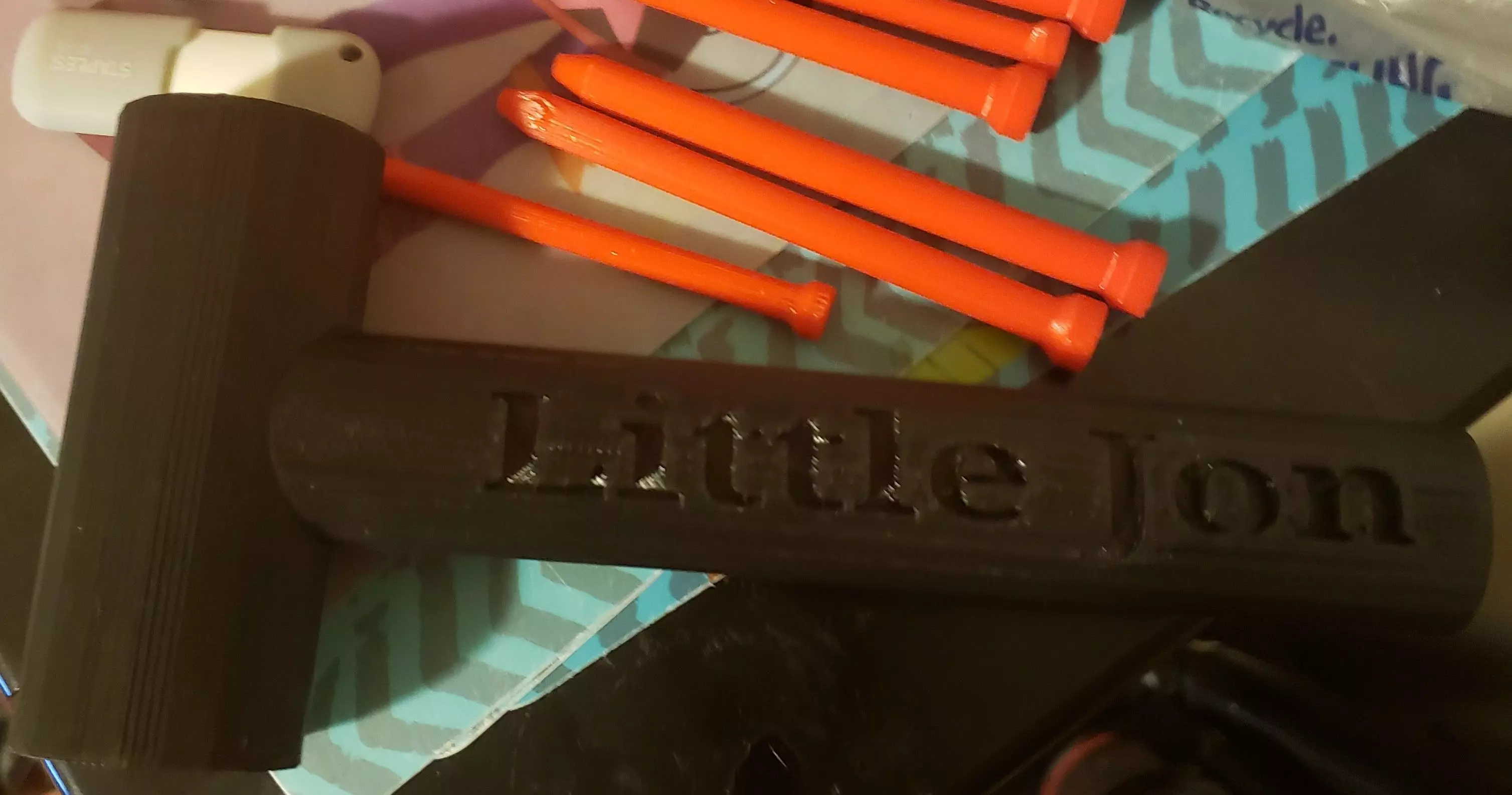 Toddler Hammer And Nails 3D print model_0