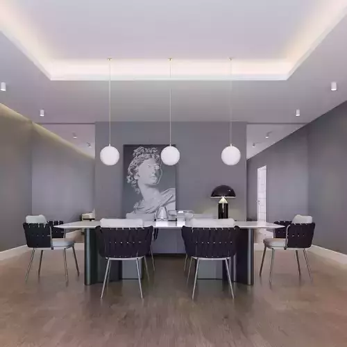 Living Black and white