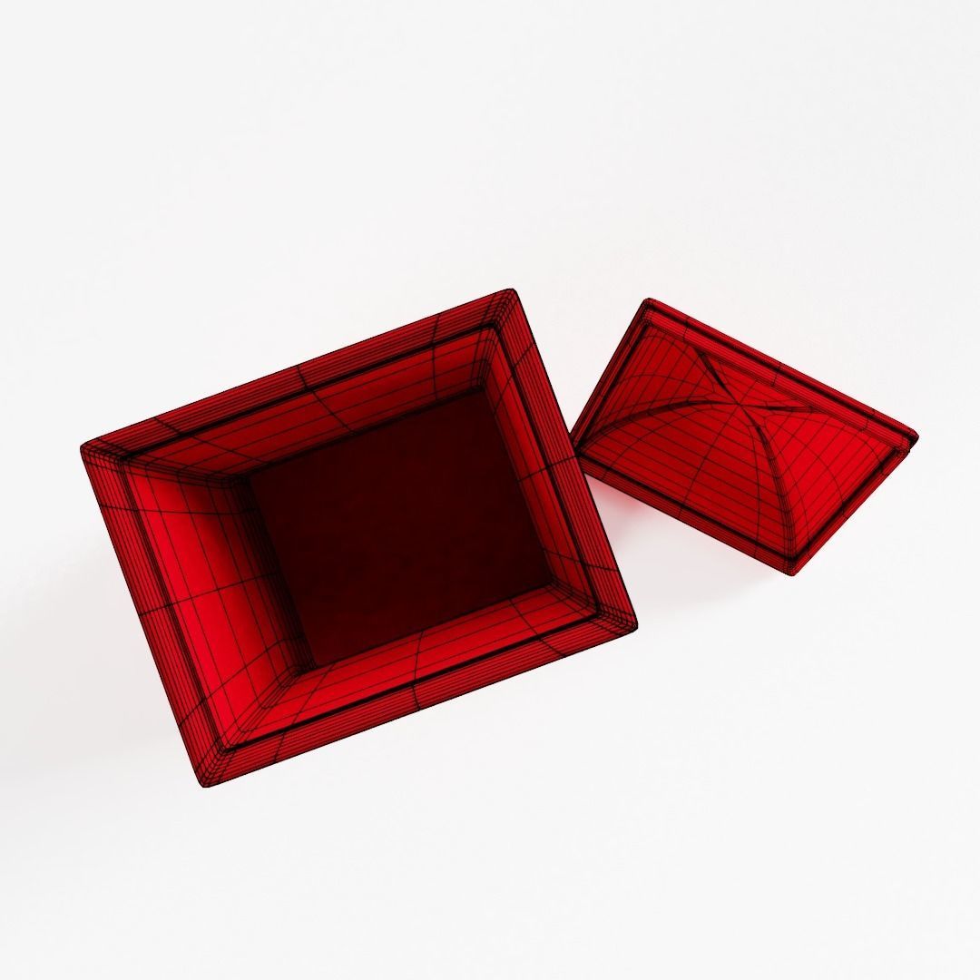 Small Polka Dot Kitchen Storage Jar 3D model_3