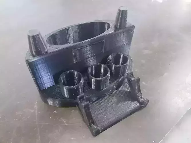 Super Station Banger Dab Weed Art Storage Wand Pot