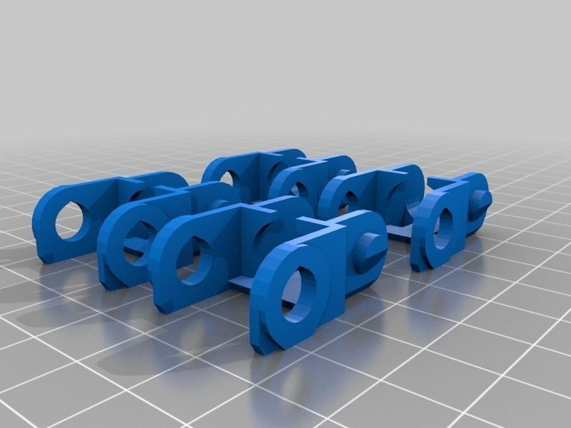TOM build platform cable management system Free 3D print model_8