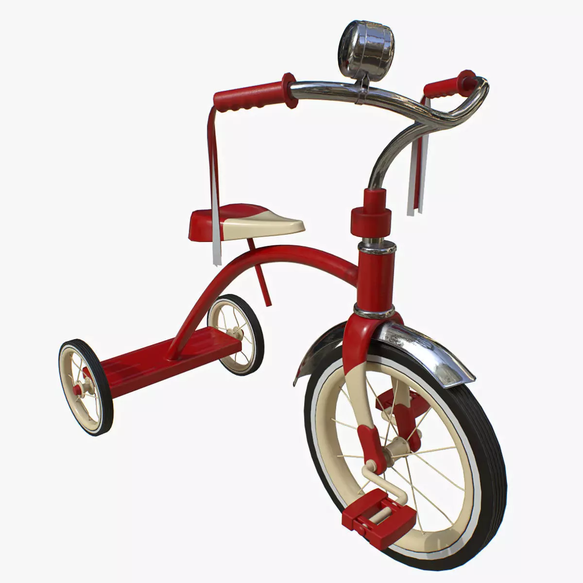 Bike Child Vintage 3D model