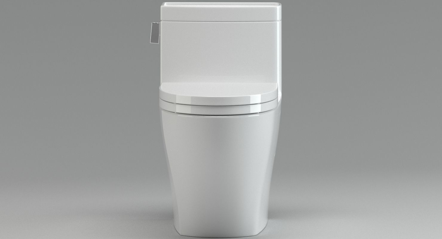 TOTO Legato MS624214CEFG toilet 3D model_1