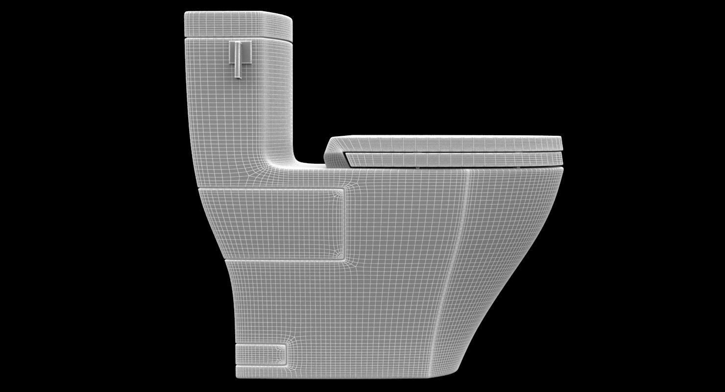 TOTO Legato MS624214CEFG toilet 3D model_6