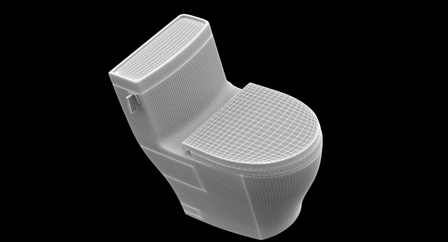 TOTO Legato MS624214CEFG toilet 3D model_5