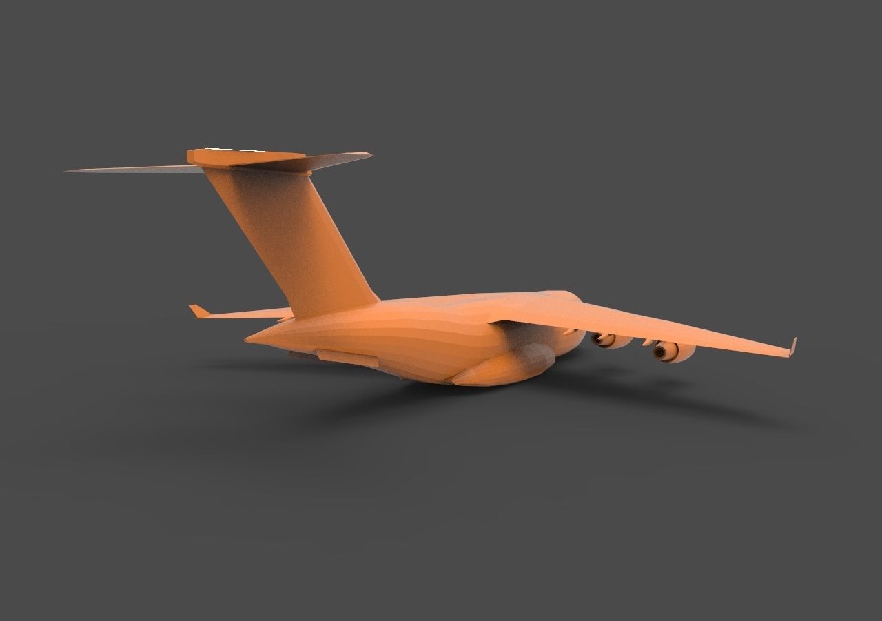 C-17 Globemast 3D print model_4