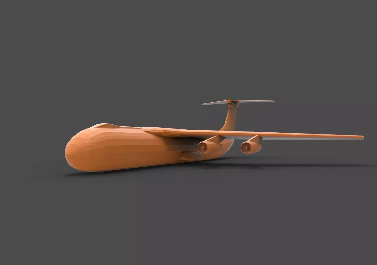 C-141 Starlifter 3D print model