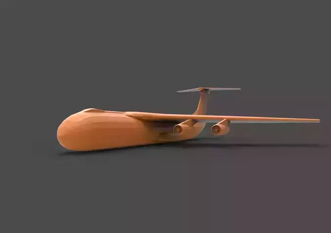 C-141 Starlifter 3D print model