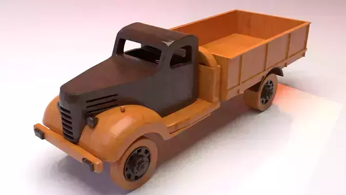 Wooden Truck
