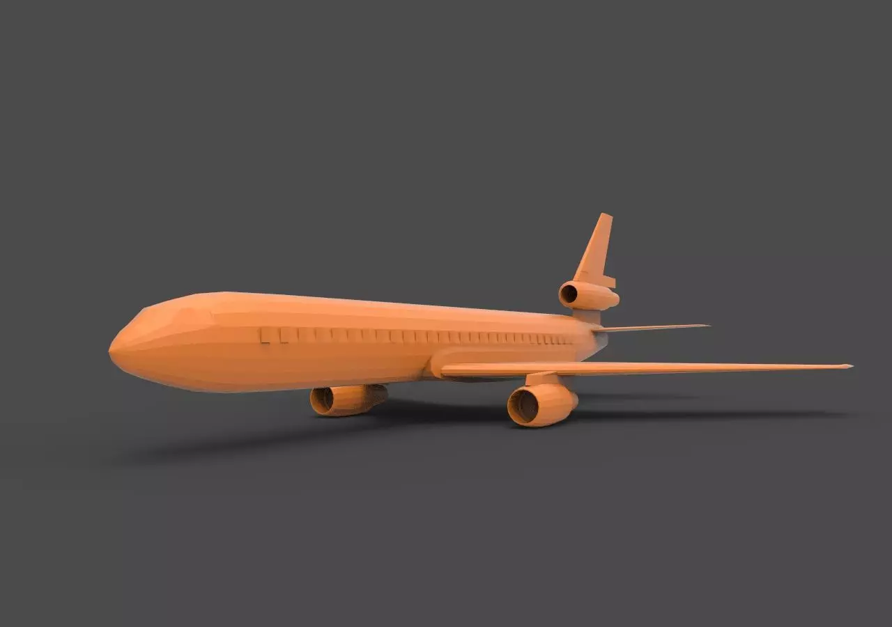 Douglas DC-10 3D print model_0